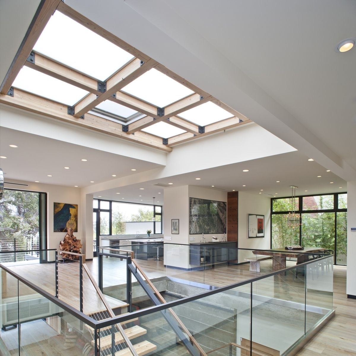 انواع پنجره سقفی Skylight