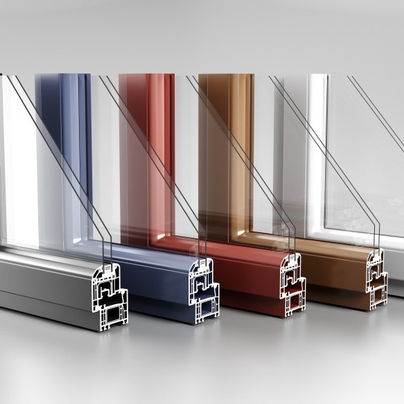 رنگآمیزی درب و پنجرههای آلومینیومی