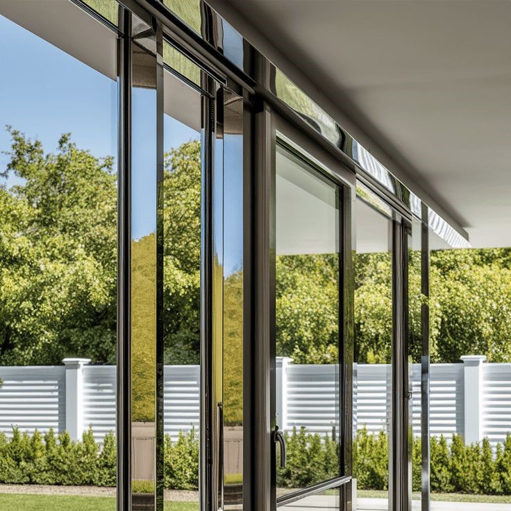 پنجره آلومینیومی با قابلیت تغییر شفافیت