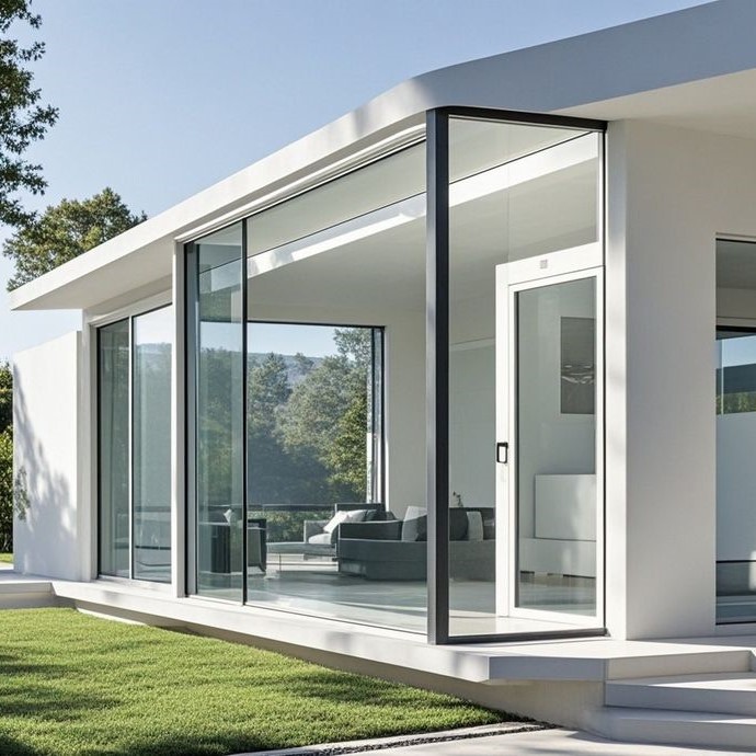 پنجره‌های آلومینیومی با فریم نازک