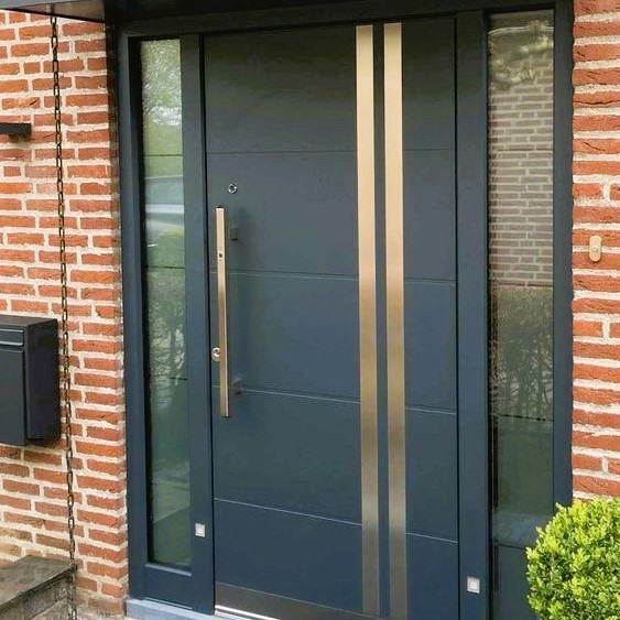 درب آلومینیومی ضد گلوله مدرن