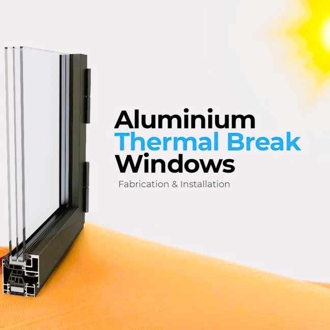 پنجره آلومینیومی ترمال بریک لوکس