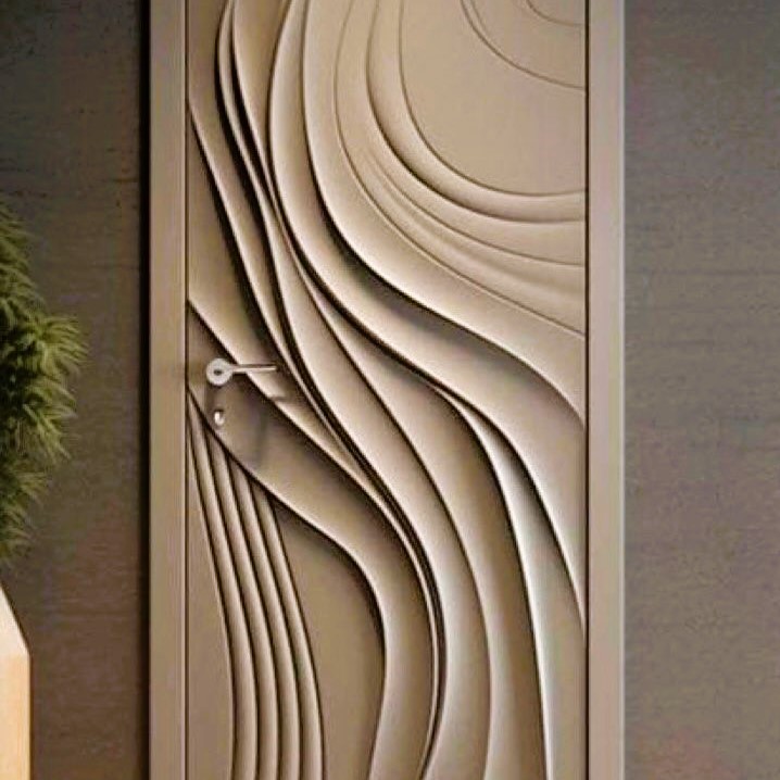 درب آلومینیومی طرح سنگ