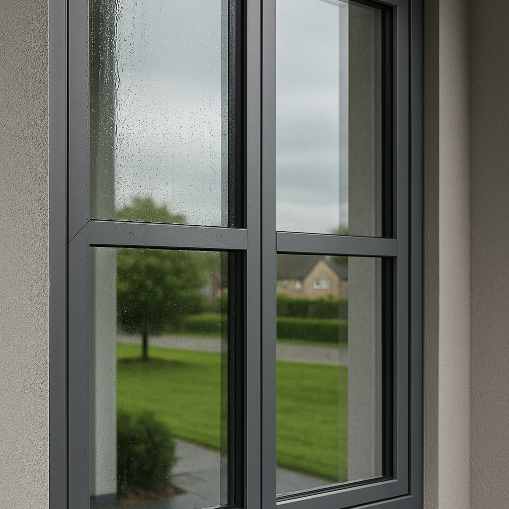 پنجره آلومینیومی ضد رطوبت