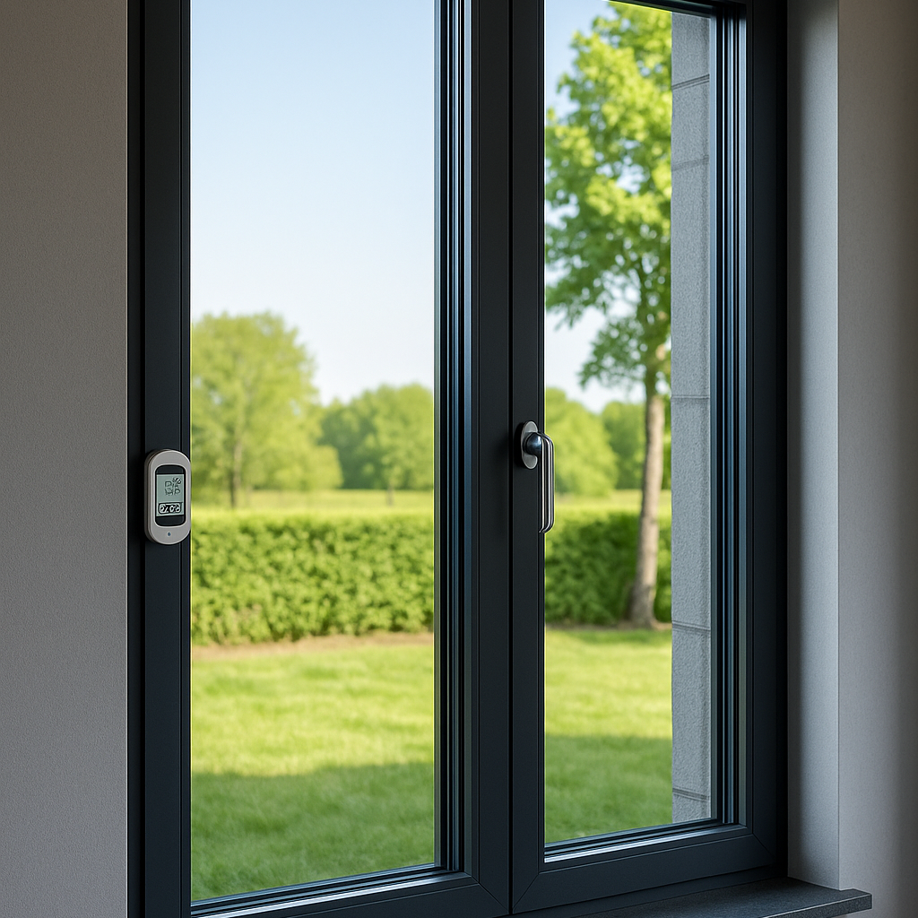 پنجره آلومینیومی چندجداره هوشمند