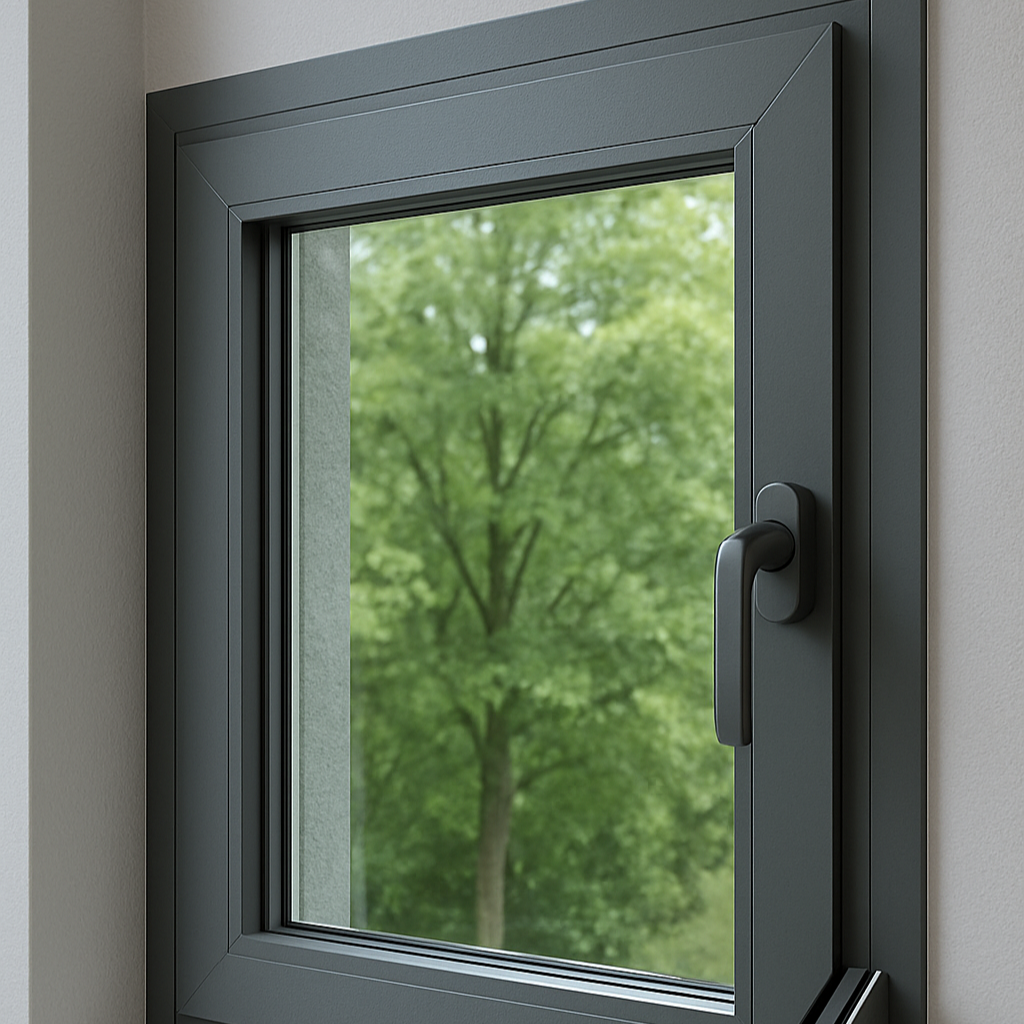 پنجره آلومینیومی با عایق‌حرارتی