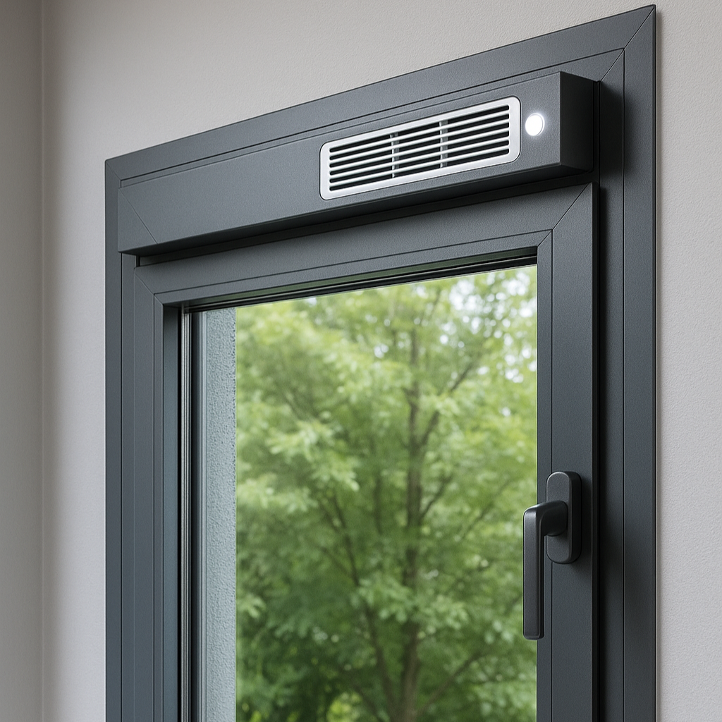 پنجره آلومینیومی ضدآلودگی‌هوا